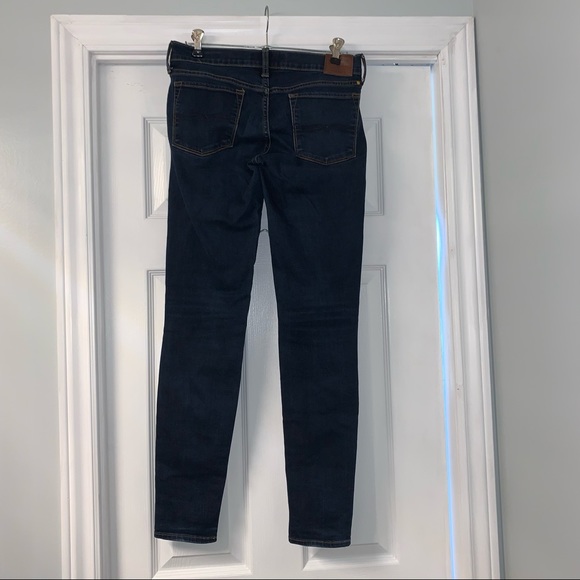 LUCKY BRAND Charlie Skinny denim Jeans regular low rise size 2 / 26 blue - Picture 3 of 7